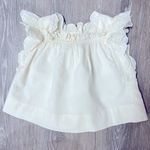 Baby Gap cream top 0-3